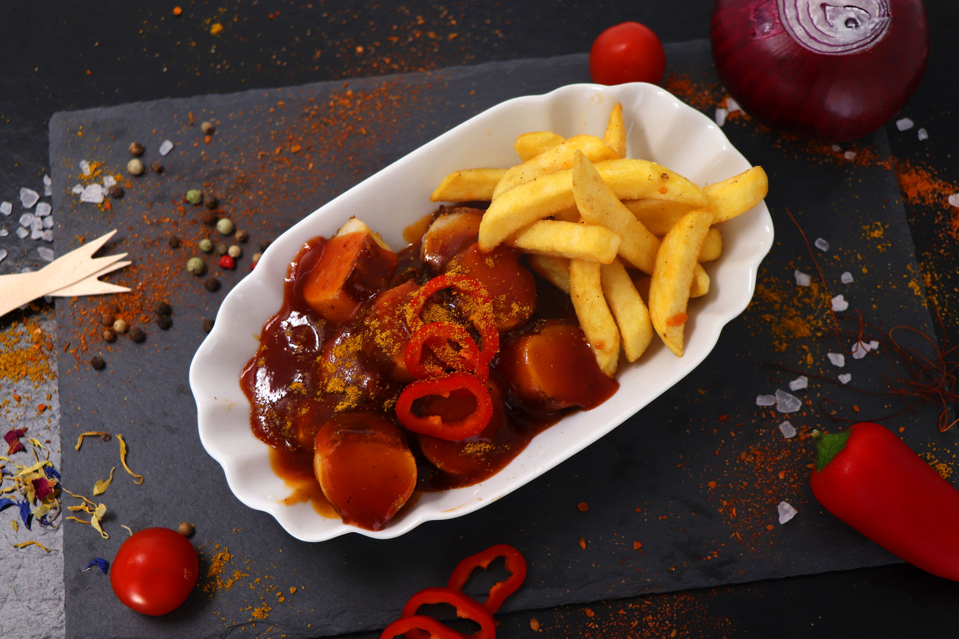 Currywurst Inferno im Glas aus eigener Metzgerei online kaufen