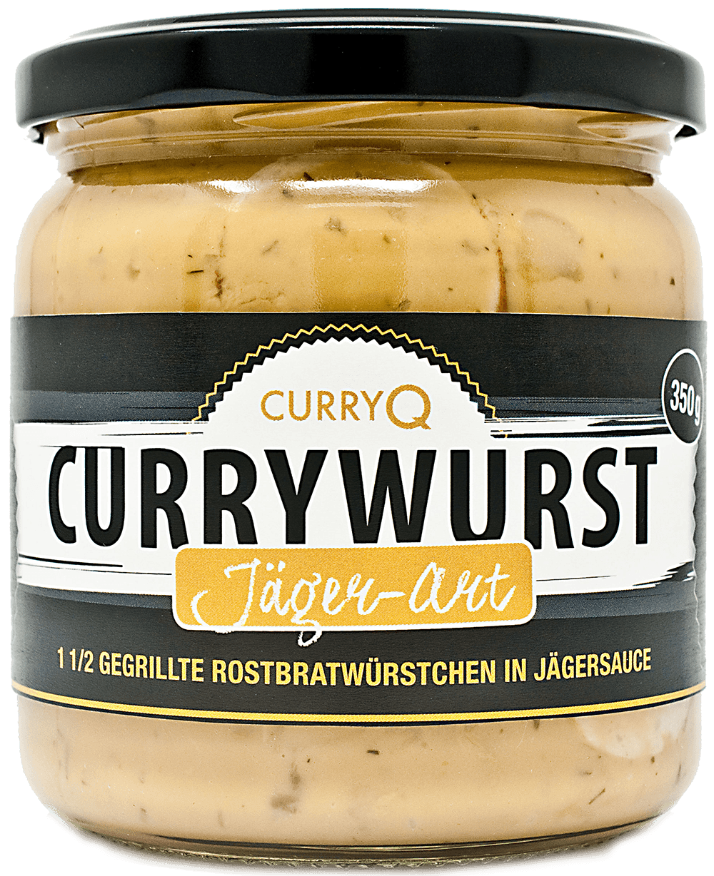 Currywurst Jäger-Art