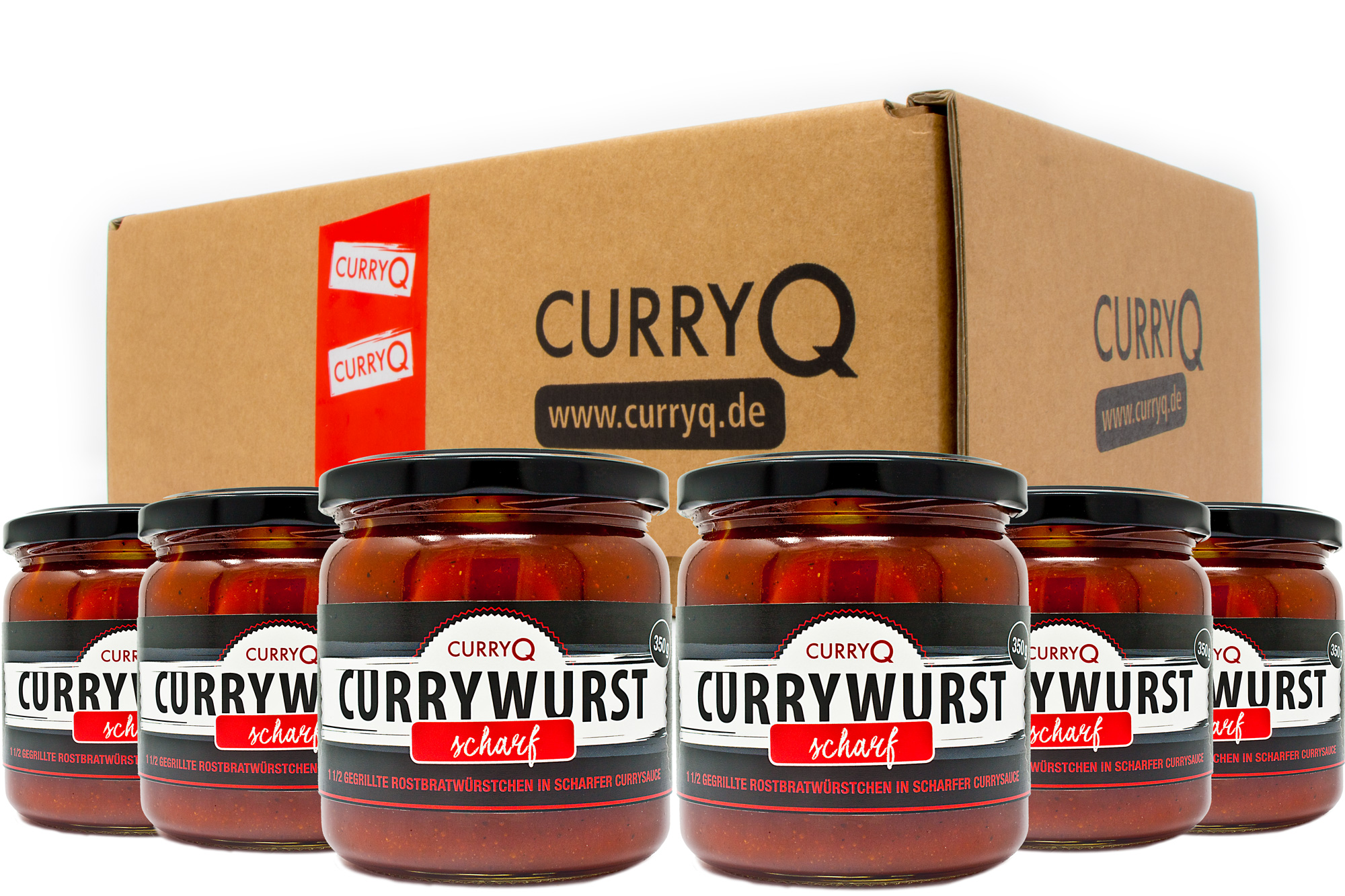 Currywurstbox scharf